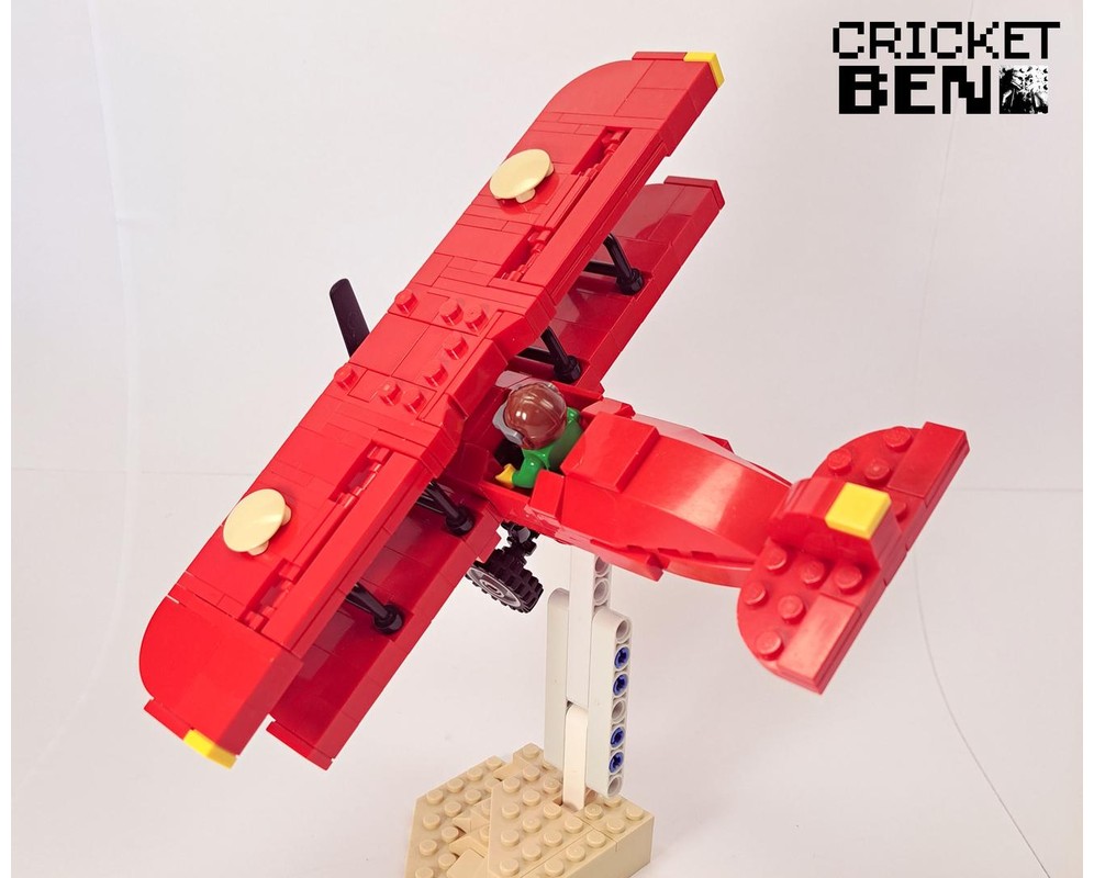 LEGO MOC-259442 Pippin Reeds red biplane by CricketBen | Rebrickable ...