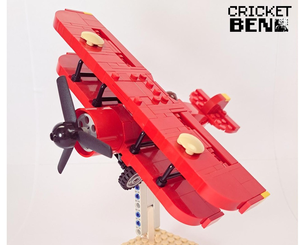 LEGO MOC-259442 Pippin Reeds red biplane by CricketBen | Rebrickable ...