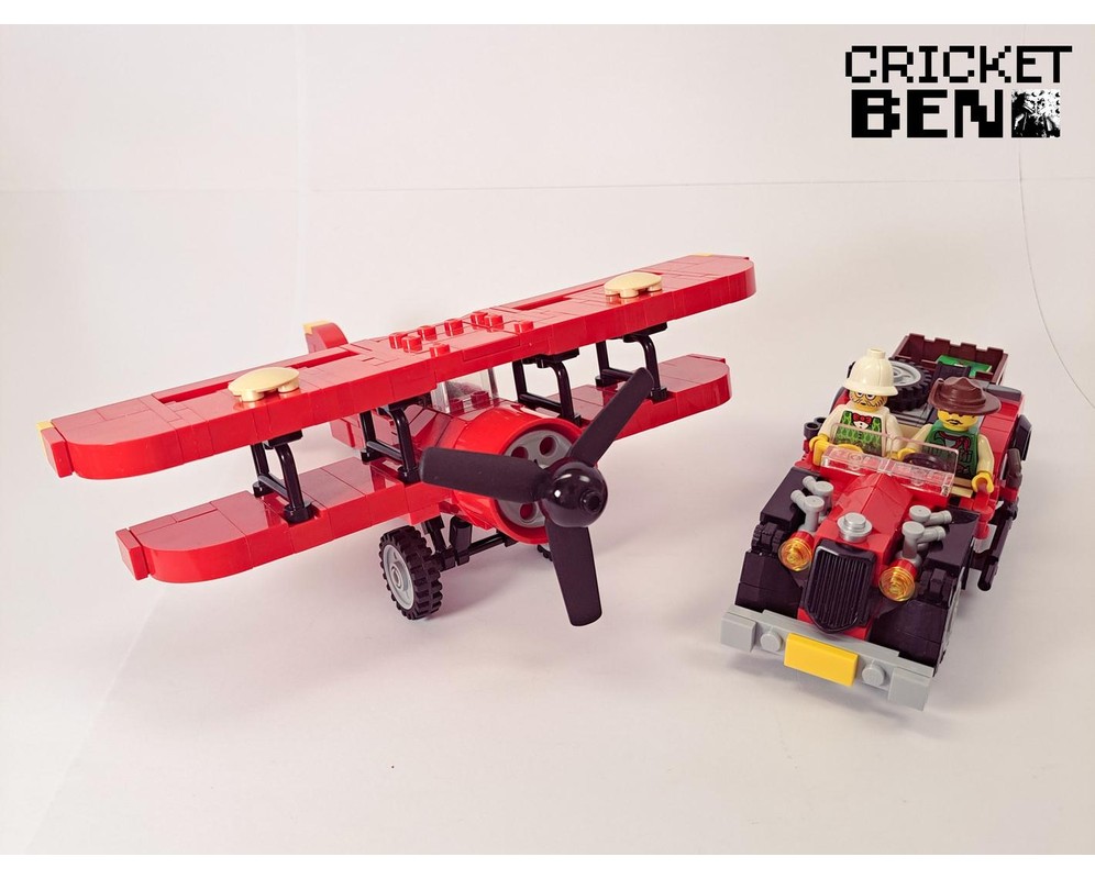 LEGO MOC-259442 Pippin Reeds red biplane by CricketBen | Rebrickable ...