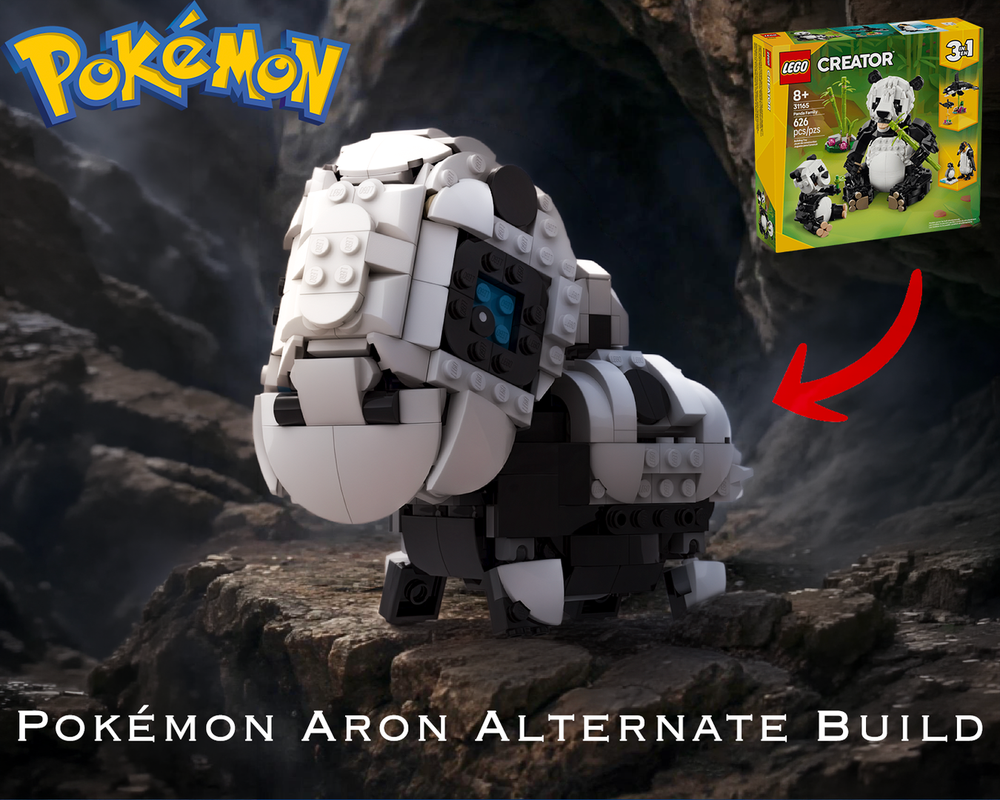 LEGO MOC-259517 Poke-mon Aron Alt Build by SawyerBrickTime ...