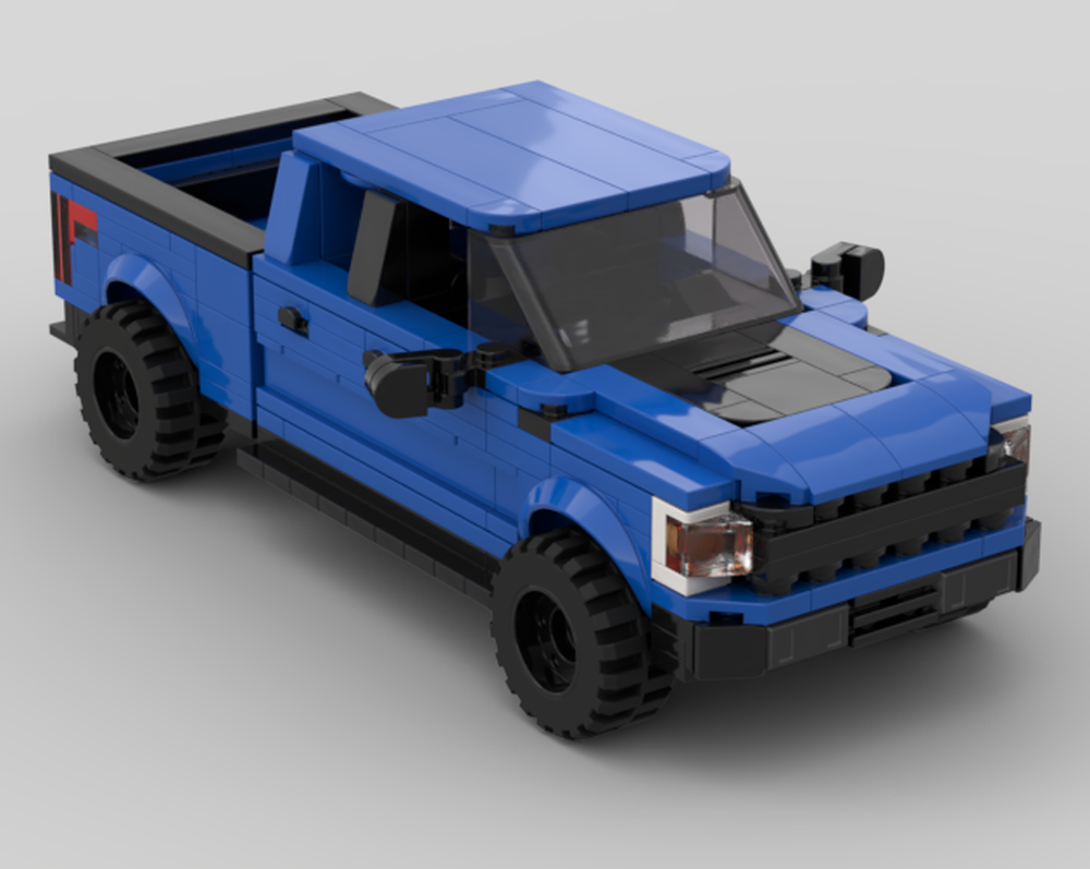 LEGO MOC-259537 Ford F-150 Raptor Inspired by BigTrainBricks ...