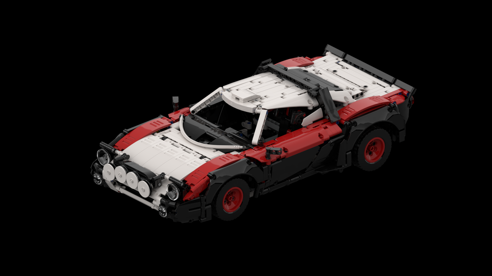LEGO MOC-259554 42096 Lancia Stratos HF by SeconYan7 | Rebrickable