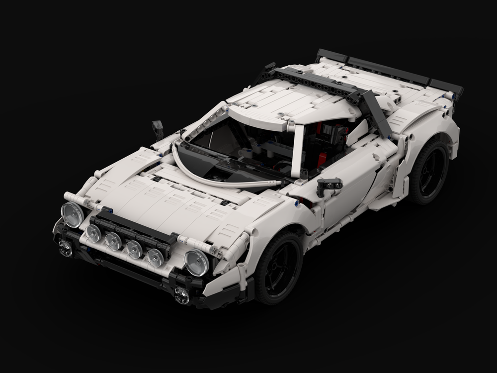 LEGO MOC-259554 42096 ALT Lancia Stratos HF by Secon Yan