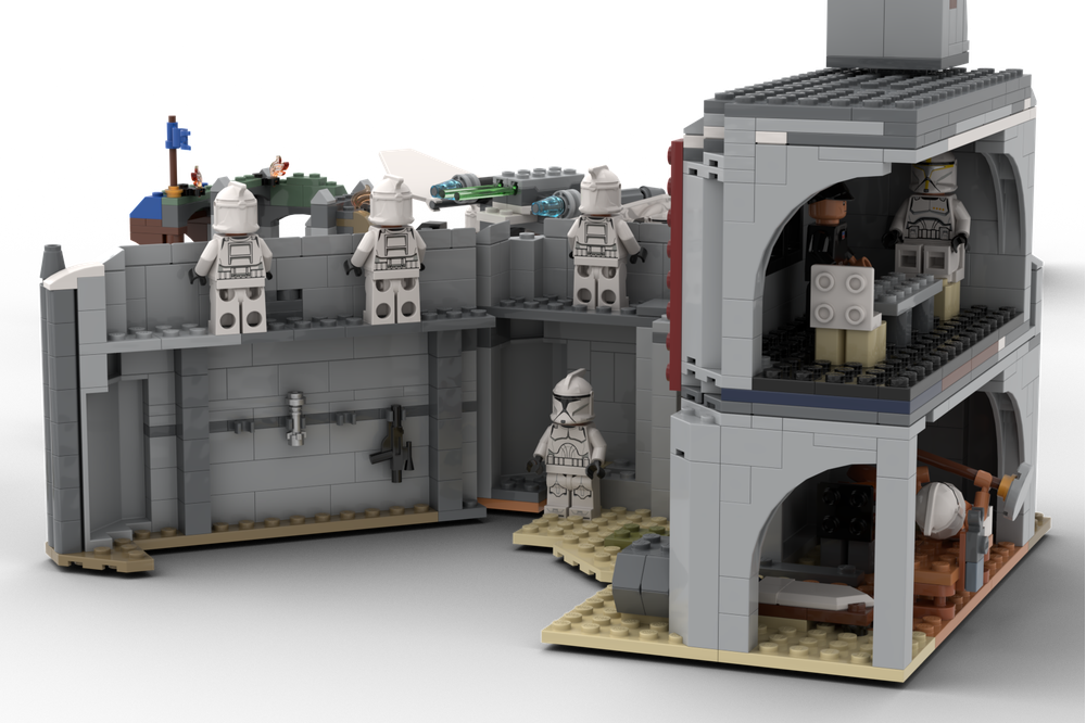 LEGO MOC-259555 Republic Clone Base by Sir BuildsALot | Rebrickable ...