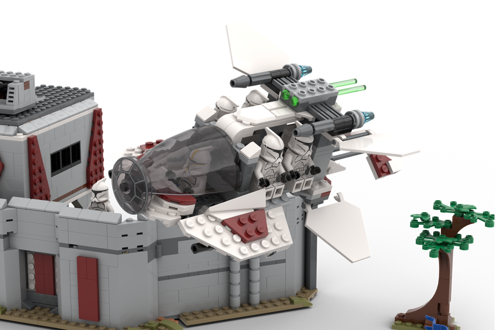 LEGO MOC-259555 Republic Clone Base by Sir BuildsALot | Rebrickable ...