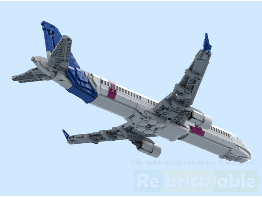 LEGO MOC-259643 Airbus A321 XLR Factory livery by