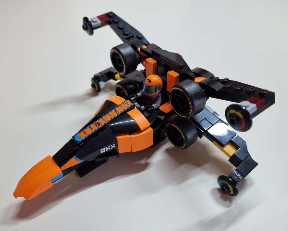 LEGO MOC-259650 F1 Starship Collection - The 2023 McLaren Xwing by