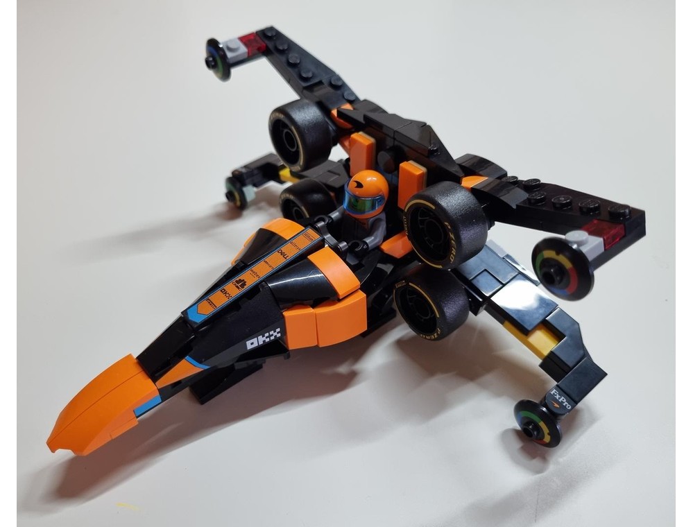 LEGO MOC-259650 F1 Starship Collection - The 2023 McLaren Xwing by