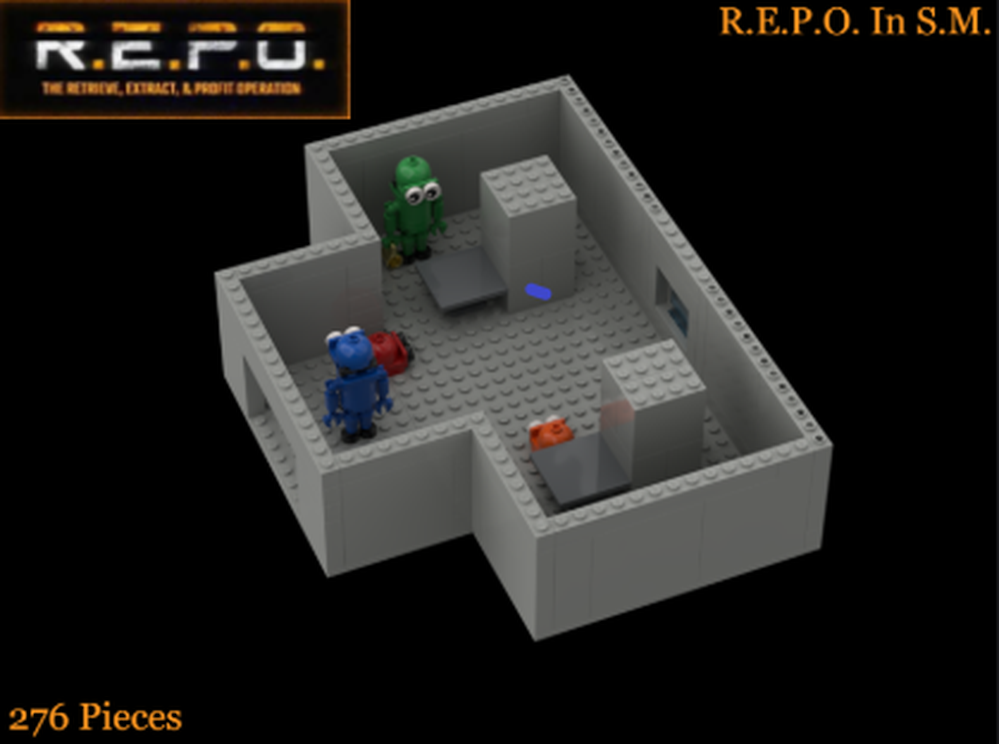 LEGO MOC-259652 R.E.P.O. In S.M. by REPO_Creator | Rebrickable - Build ...