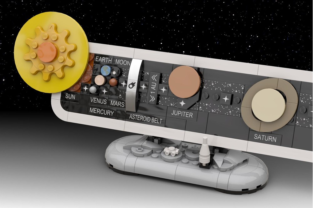 LEGO MOC-259661 Explore the Solar System🪐 by myBRICKstate | Rebrickable ...