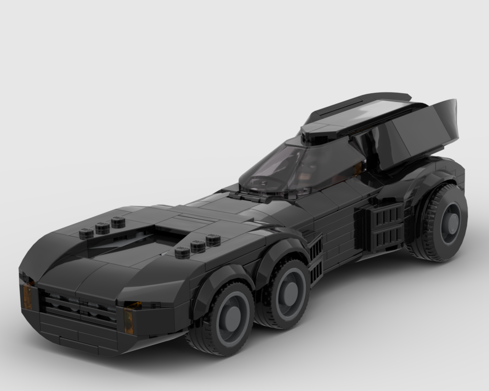 LEGO MOC-259665 Custom Batmobile by Sawdust_Mocs | Rebrickable - Build ...