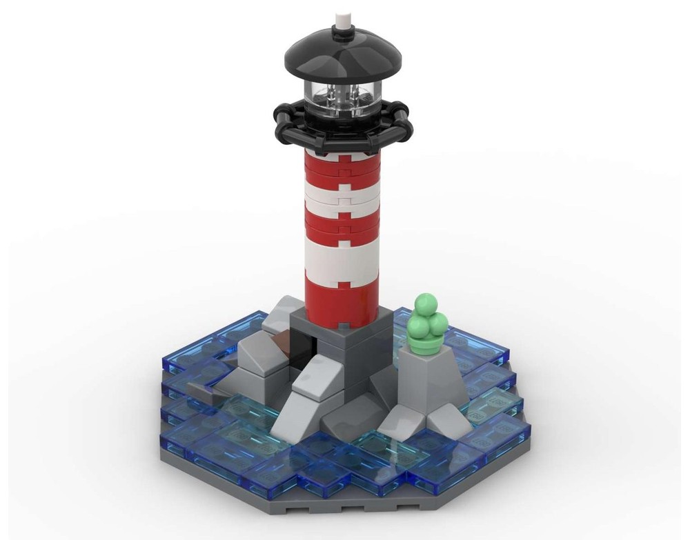 LEGO MOC-259672 Lighthouse Microscale by sheimro76 | Rebrickable ...