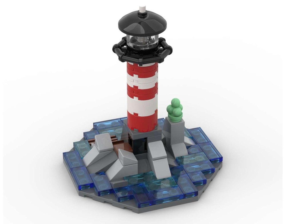 LEGO MOC-259672 Lighthouse Microscale by sheimro76 | Rebrickable ...