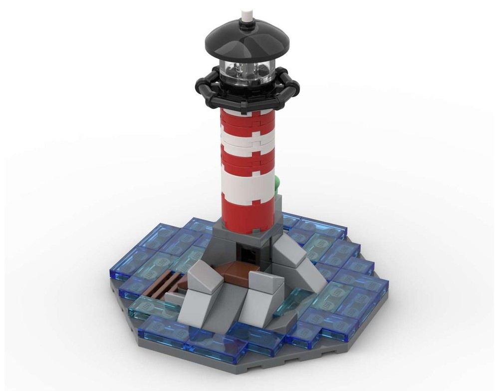 LEGO MOC-259672 Lighthouse Microscale by sheimro76 | Rebrickable ...