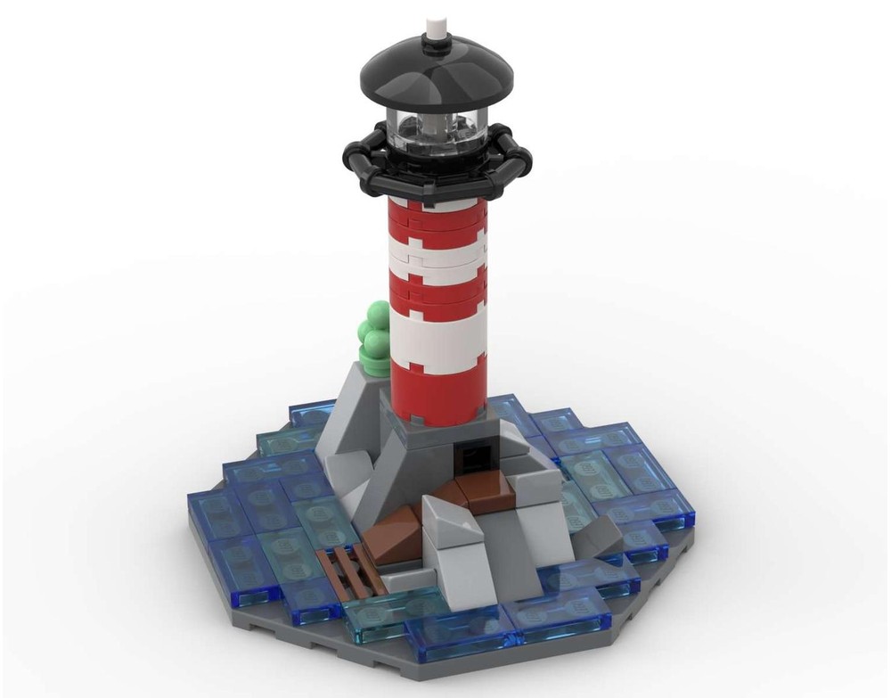 LEGO MOC-259672 Lighthouse Microscale by sheimro76 | Rebrickable ...
