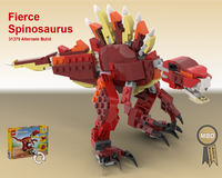Fierce Spinosaurus, 31379 Alternate Build
