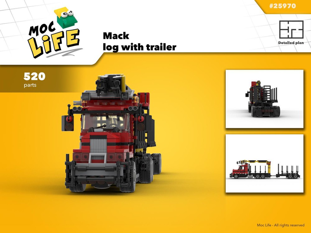 lego log hauler