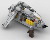 Mando and Grogu Dropship