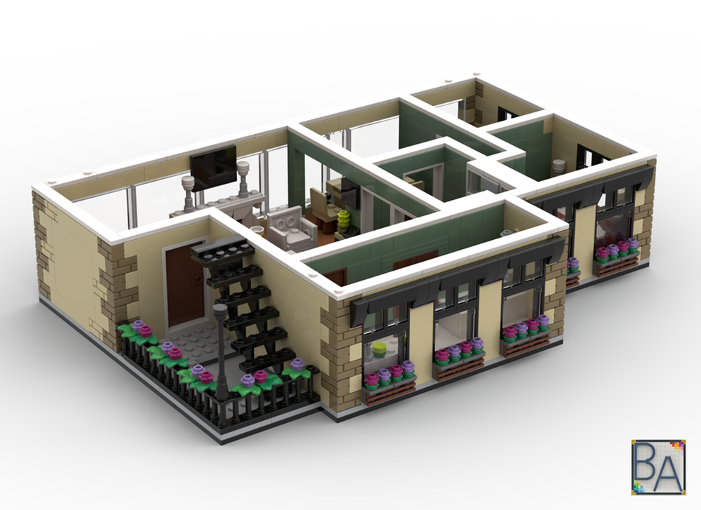 LEGO MOC-259716 SitCom Suites - Modern Family by Brick Artisan ...