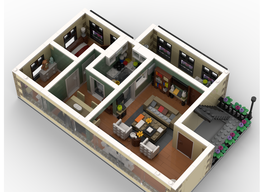 LEGO MOC-259716 SitCom Suites - Modern Family by Brick Artisan ...