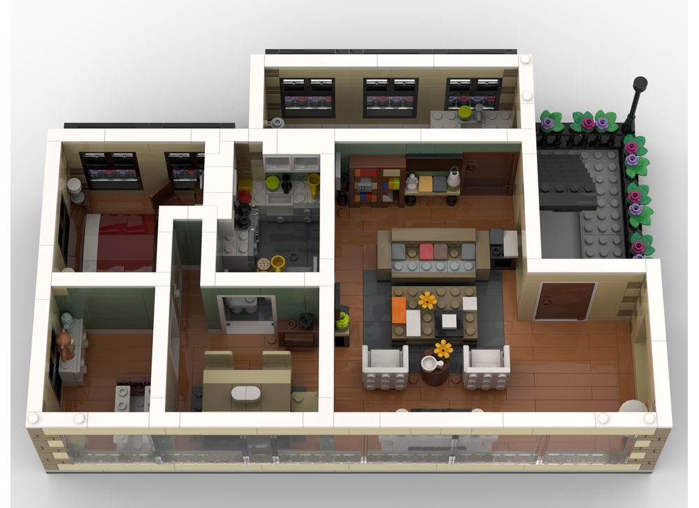 LEGO MOC-259716 SitCom Suites - Modern Family by Brick Artisan ...