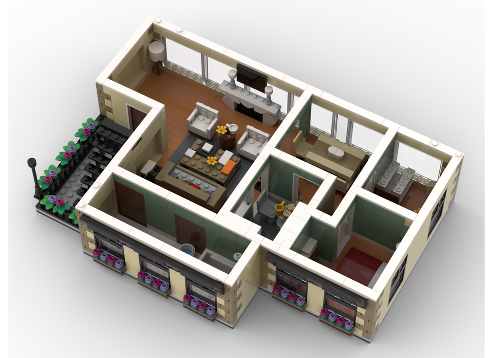 LEGO MOC-259716 SitCom Suites - Modern Family by Brick Artisan ...