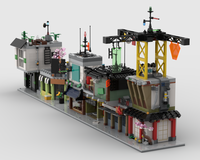 Bundle - Modular Cyberpunk City - Street Block