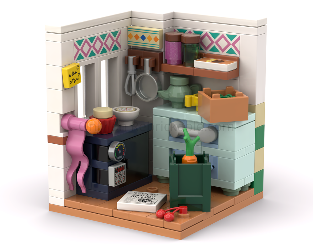 LEGO MOC-259838 Kitchen Display by Sumichi | Rebrickable - Build with LEGO
