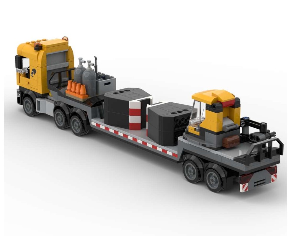 LEGO MOC-259861 Mobile Crane Support Lorry by Brickwater Bay ...