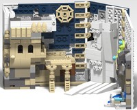 Paris, City of Love book nook - an alternate build