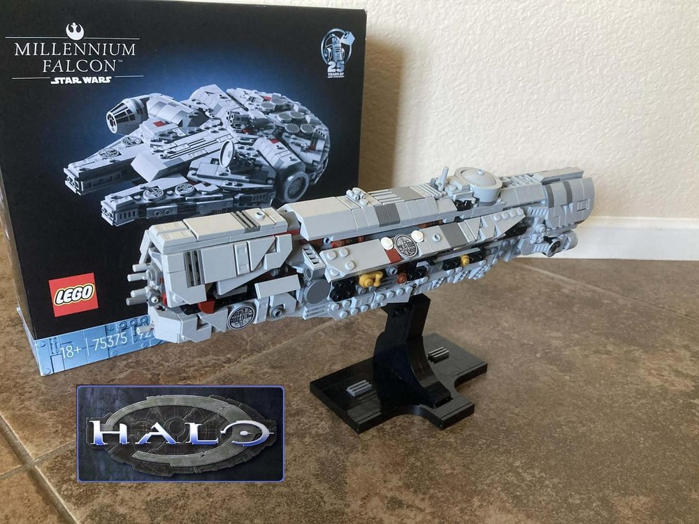 LEGO MOC-259933 Halo UNSC Infinity Midi-Scale by CreationCaravan (Brad ...