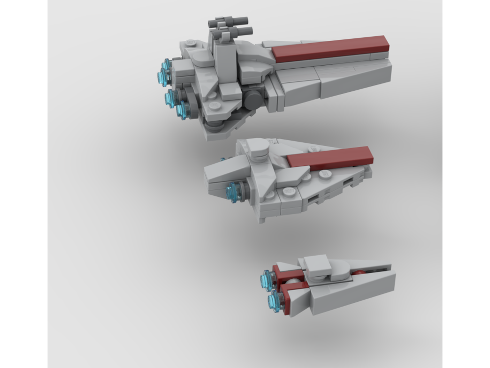 LEGO MOC-259963 Separatist/Republic Ships Battle Pack (Invisible Hand ...