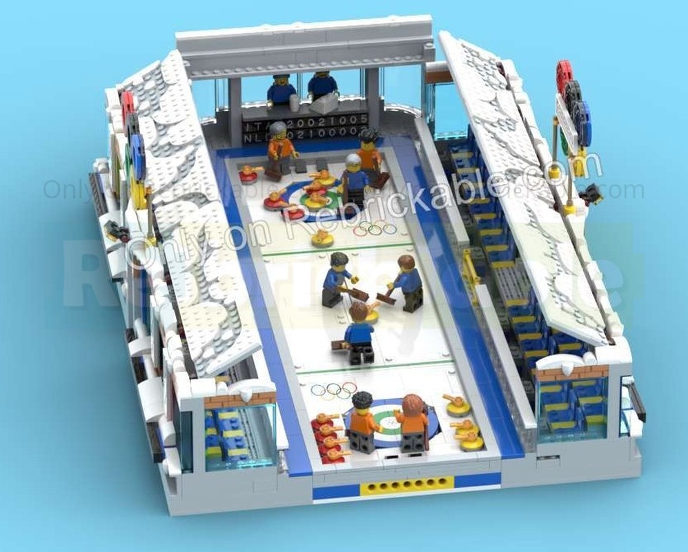 LEGO MOC-259979 Olympic Curling Arena by Albox82 | Rebrickable - Build ...