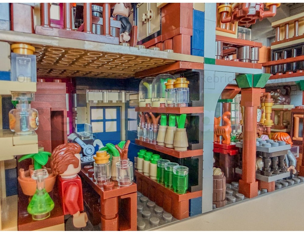 LEGO MOC-260064 Magical Menagerie and Slug & Jiggers Apothacary by ...