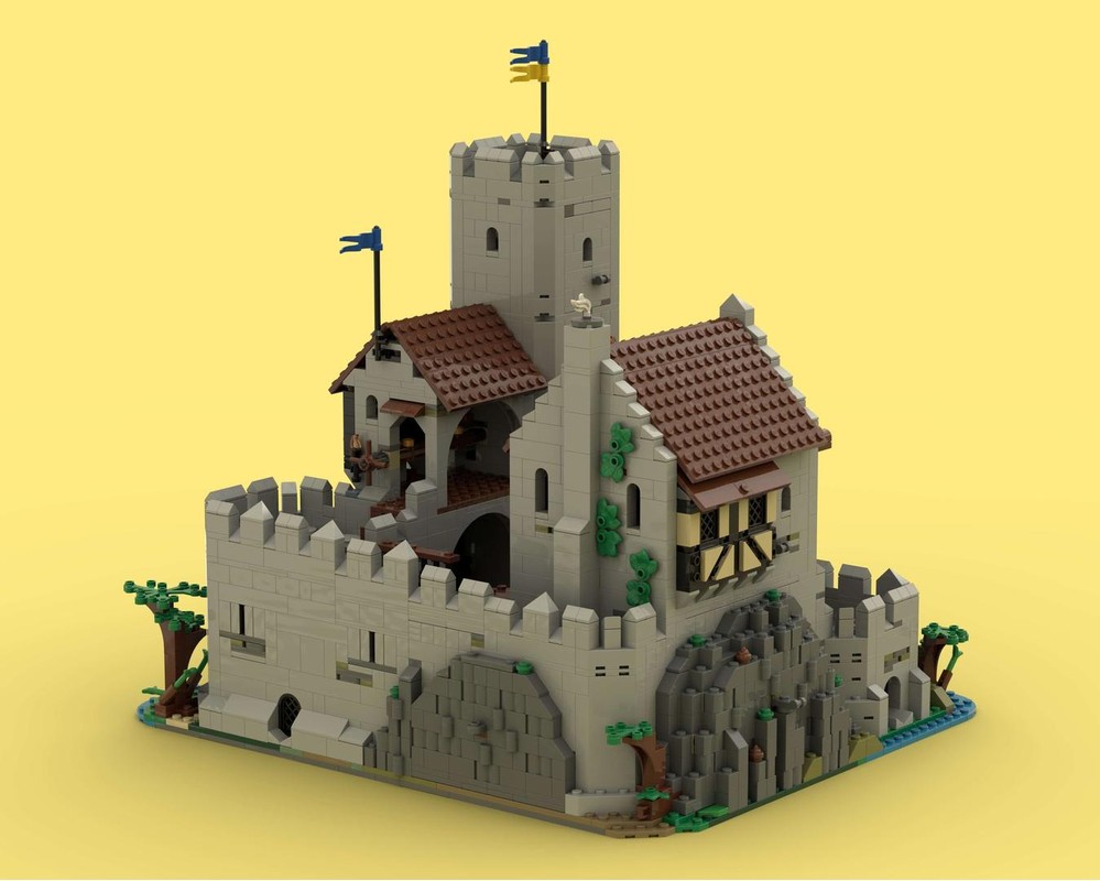 LEGO MOC-260081 Castle Bergfried by TommyP | Rebrickable - Build