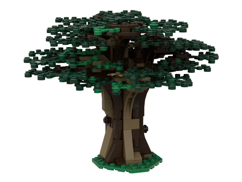LEGO MOC-260097 Elder Oak Tree by Blockross | Rebrickable - Build with LEGO