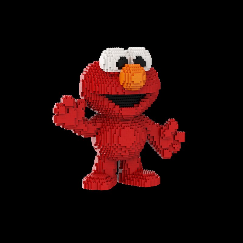 LEGO MOC-260135 ELMO by xiaowang | Rebrickable - Build with LEGO