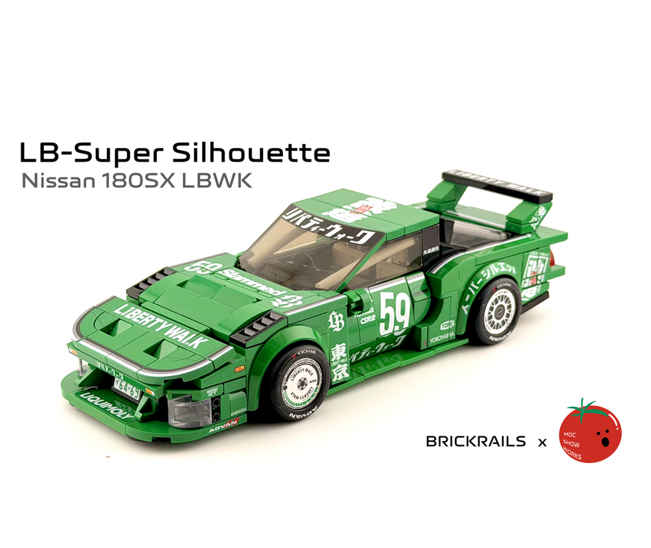 LEGO MOC-260138 LB-Super Silhouette NISSAN 180SX by brickrails