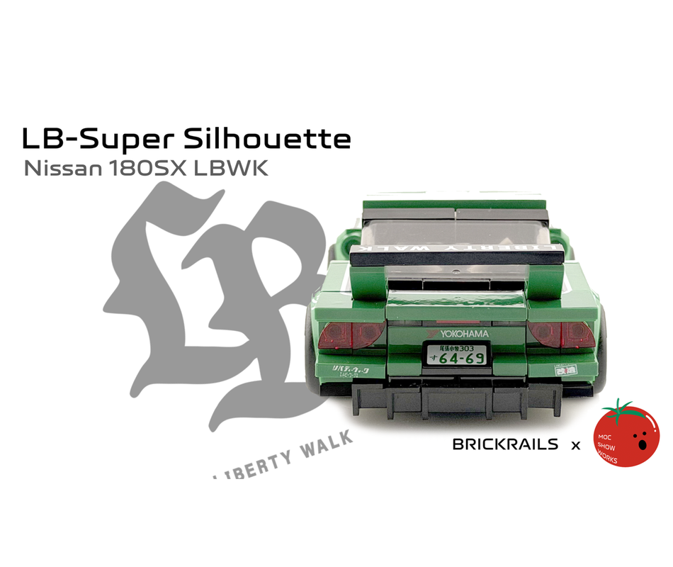 LEGO MOC-260138 LB-Super Silhouette NISSAN 180SX by brickrails