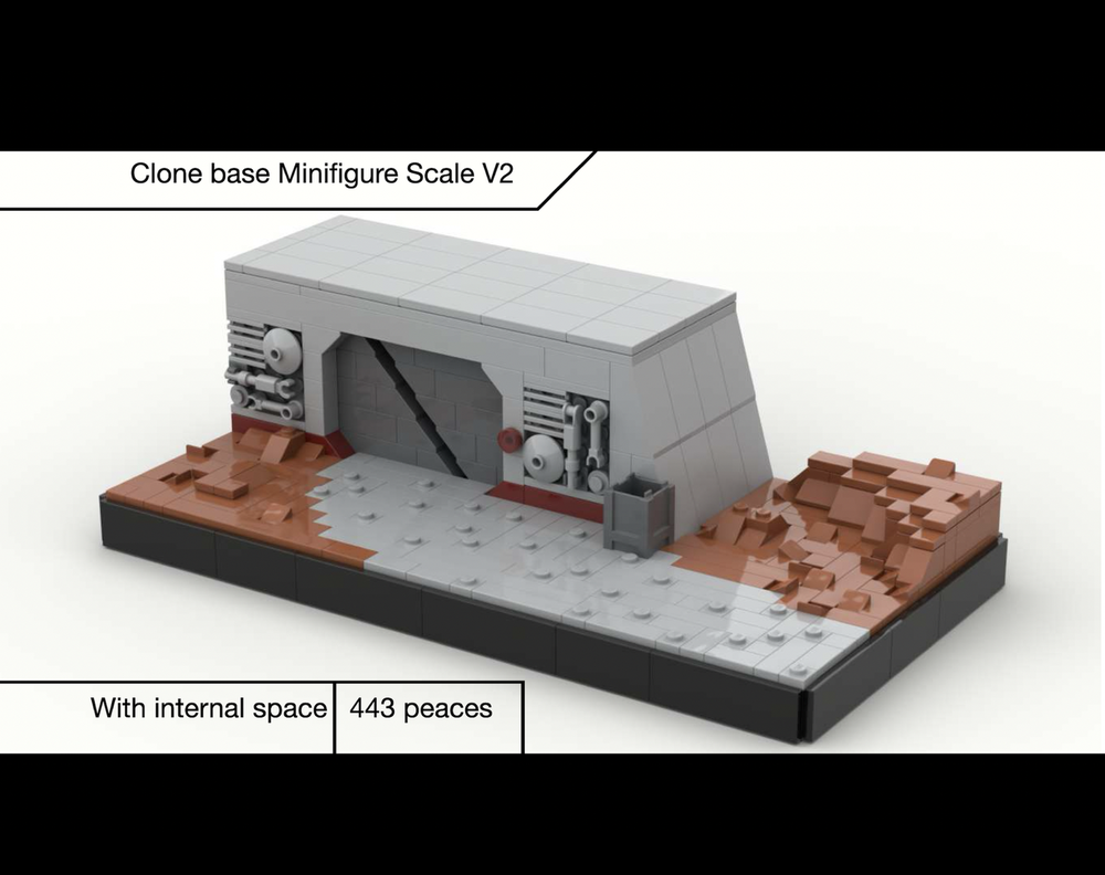 LEGO MOC-260148 Clone Base minifigure Scale V2 by G3ryBricks ...