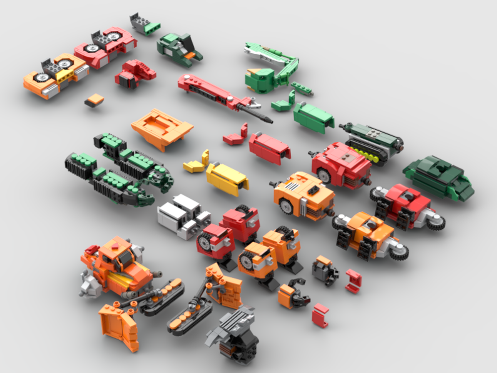 LEGO MOC-260156 Transformer RID Landfill / Build king by Invisiblespoon ...