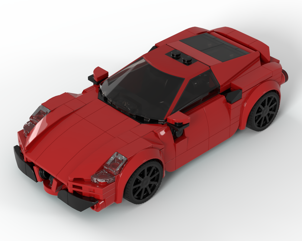 LEGO MOC-260179 Alfa Romeo 4C 8wide MOD by Linse | Rebrickable - Build ...