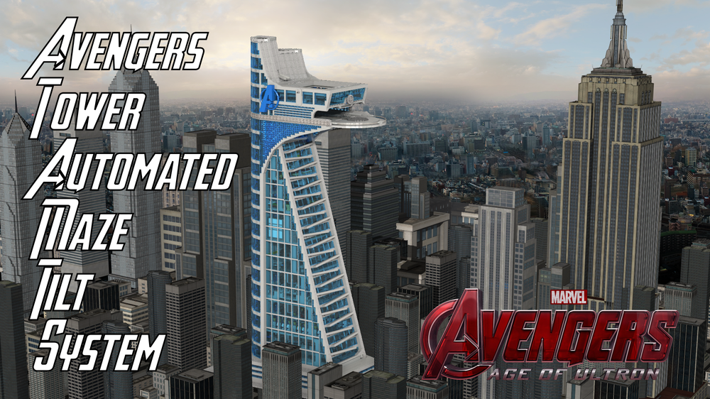 Lego Avenger Tower Moc Ubicaciondepersonascdmxgobmx