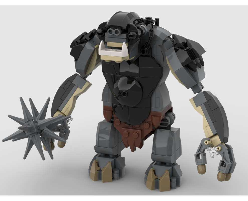 LEGO MOC-260186 LOTR - War Troll by nygus92 | Rebrickable - Build with LEGO