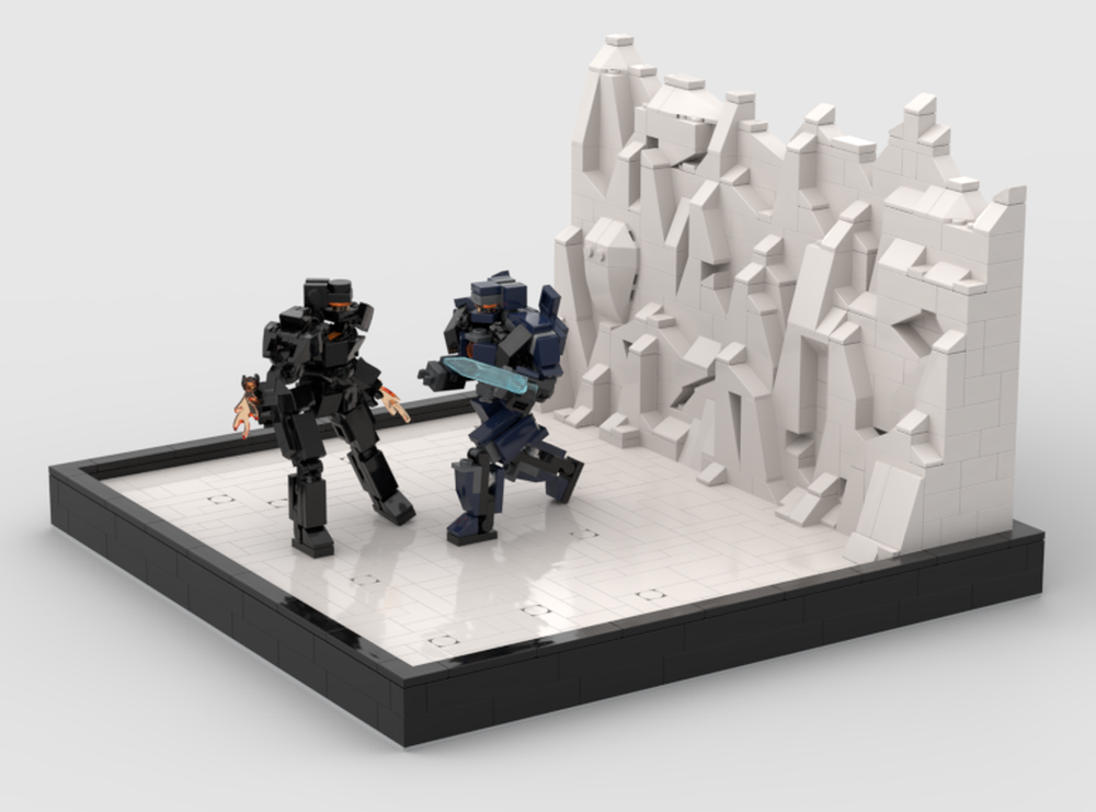 LEGO MOC-260257 Pacific Rim: Gipsy Avenger vs Obsidian Fury by ...