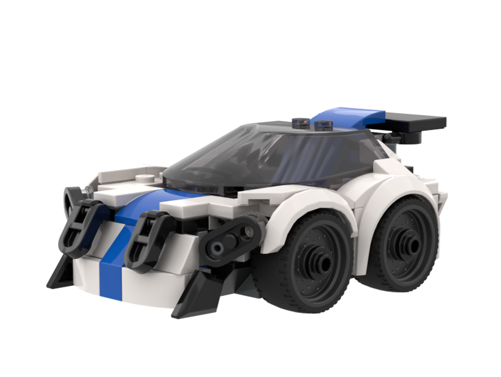 LEGO MOC-260285 mini rally car v2 by full octane oliverz | Rebrickable ...