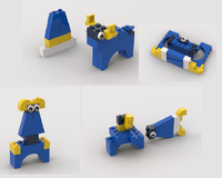 11011 Bull and Destructible Cone Homemade 3in1