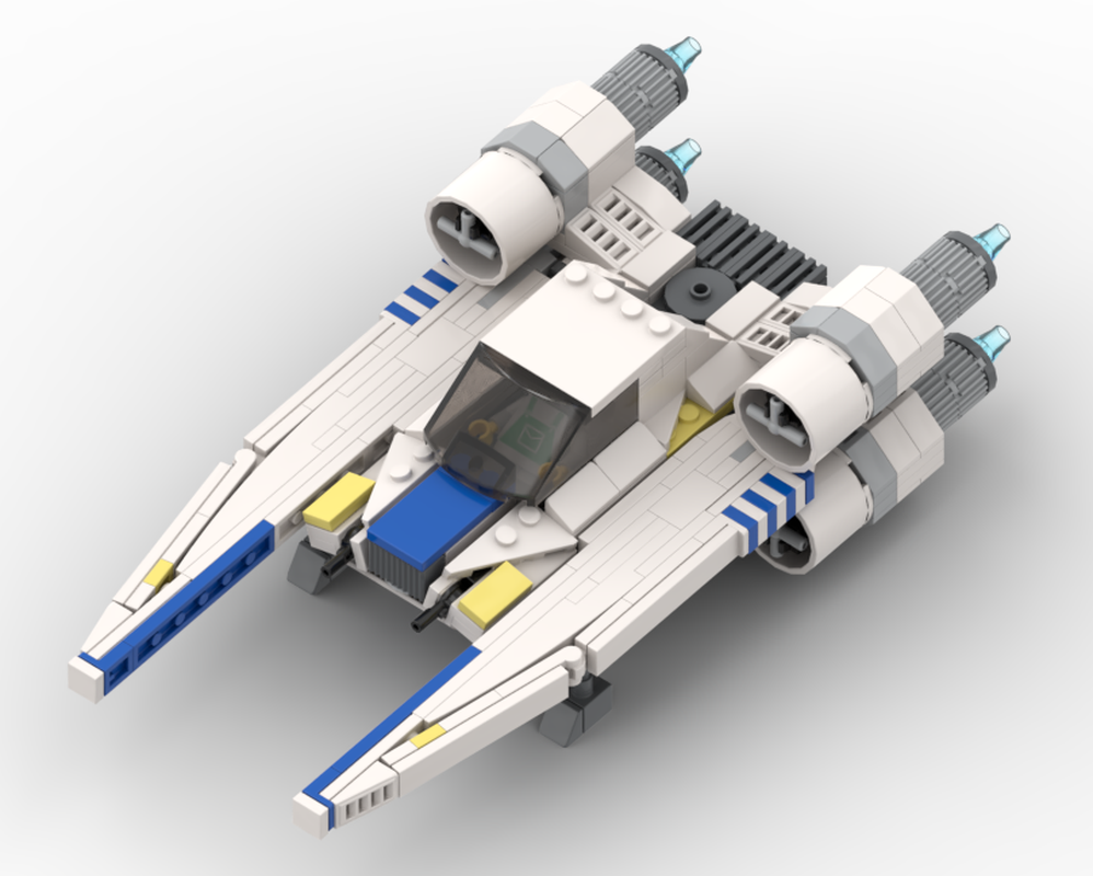 LEGO MOC-260327 U starfighter (Chibi Scale) by Brick Horizon