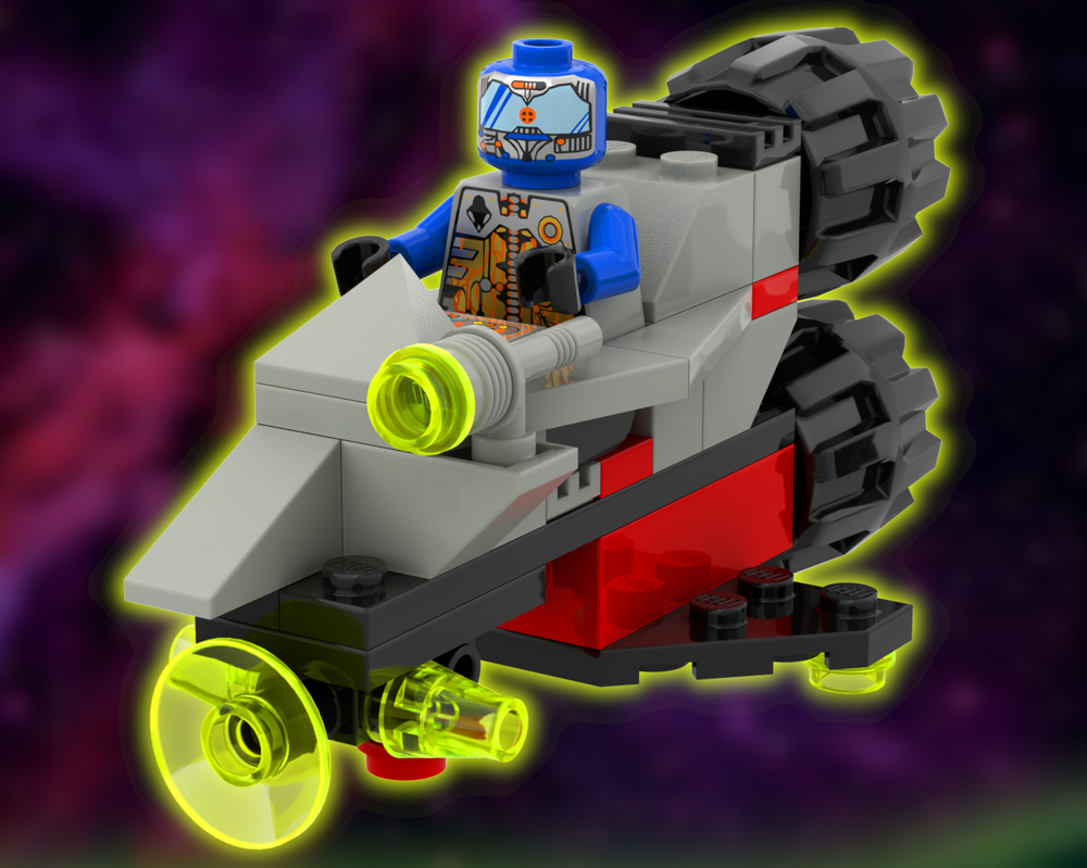 LEGO MOC-260329 Cyborg Scooter by Edgy_90s_Alien | Rebrickable - Build ...
