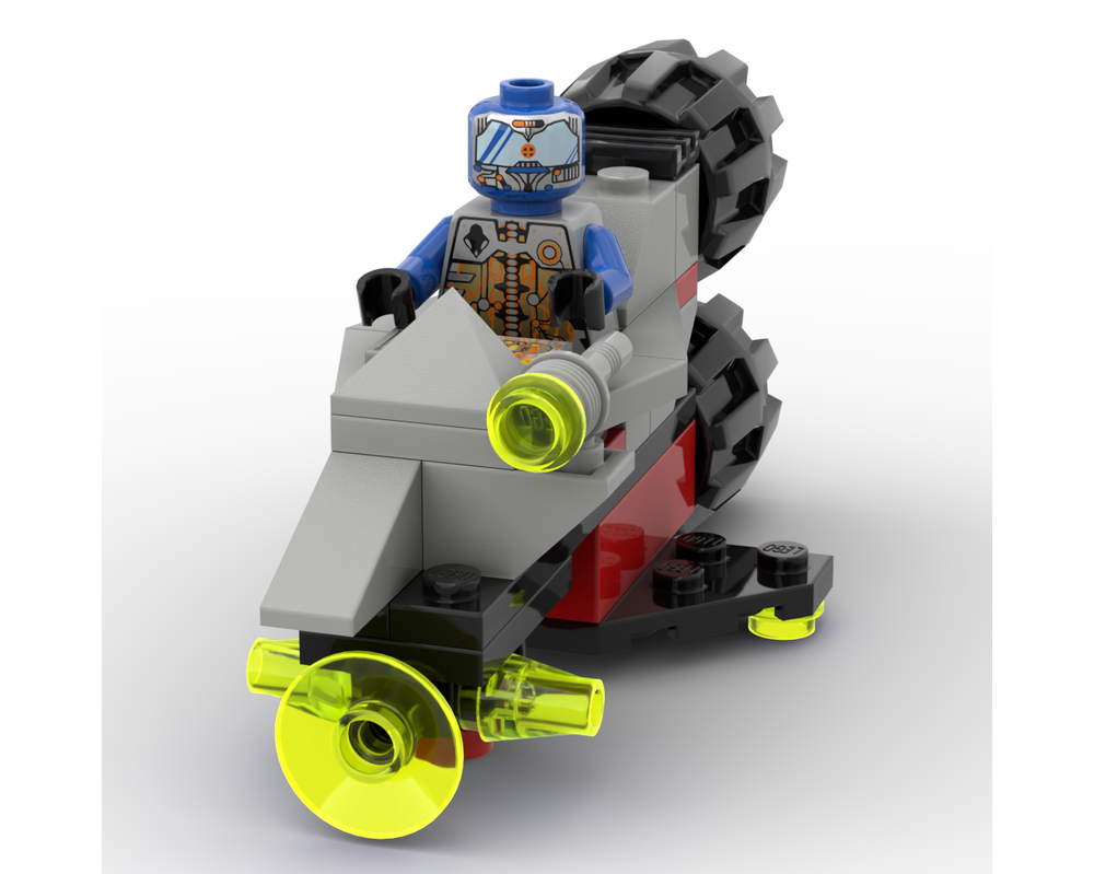LEGO MOC-260329 Cyborg Scooter by Edgy_90s_Alien | Rebrickable - Build ...